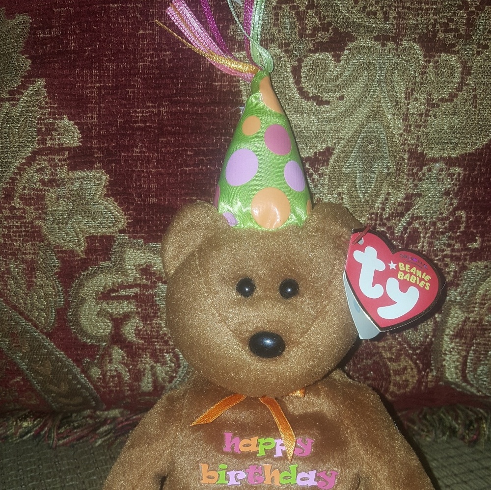 TY Happy Birthday Beanie Babies